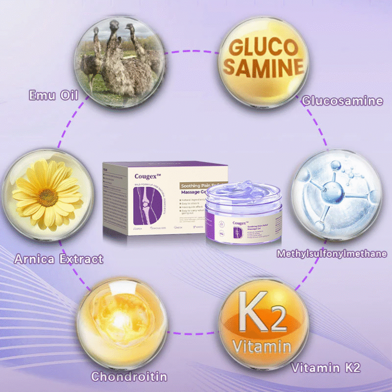 Seven ingredient product infographic