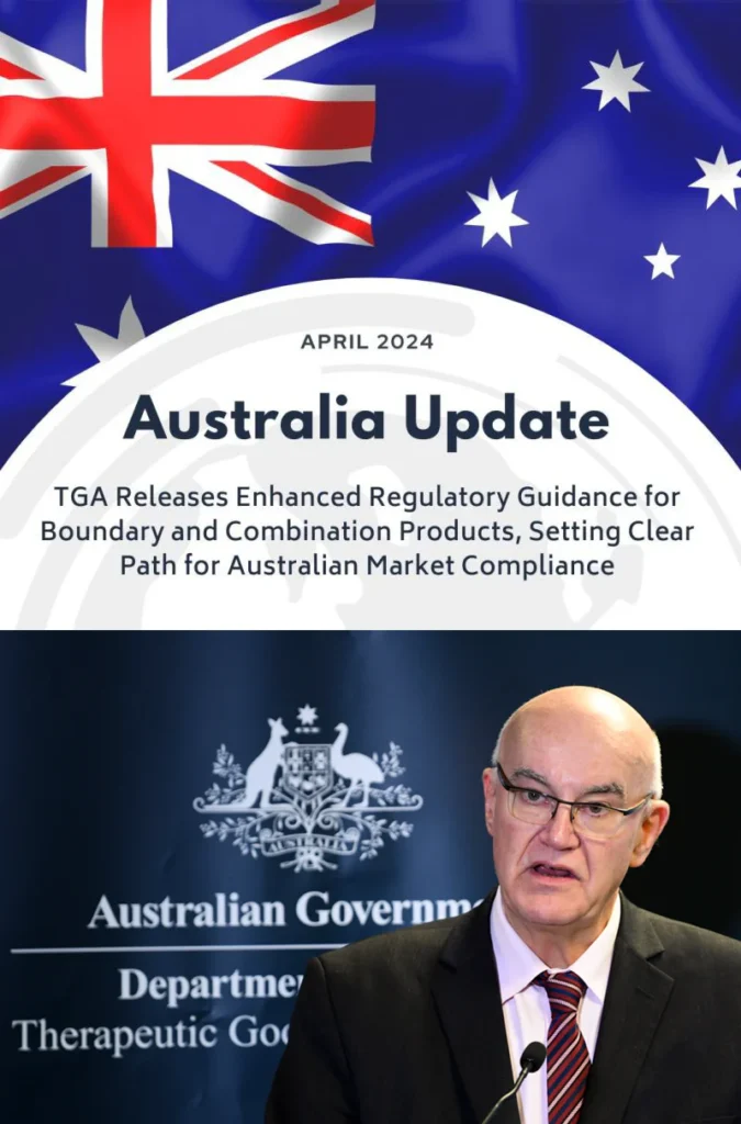 Australia TGA information graphic